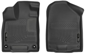 Honda Ridgeline Floor Mats - Front - Husky Liners - WeatherBeater - Black - 2017